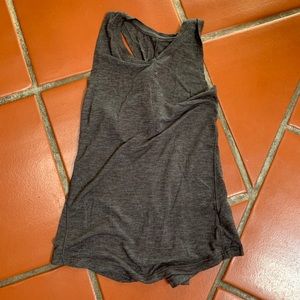 Gray tank top